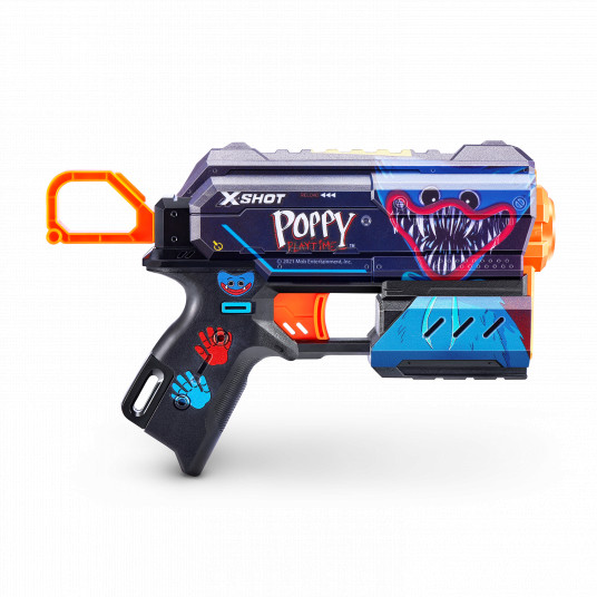 X-SHOT rotaļu pistole "Poppy Playtime", Skins 1. Flux sērija, sortiments, 36649