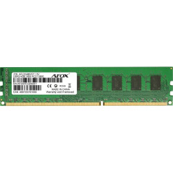 AFOX DDR3 4G 1600 UDIMM atmiņas modulis 4 GB 1 x 4 GB 1600 MHz LV 1.35V