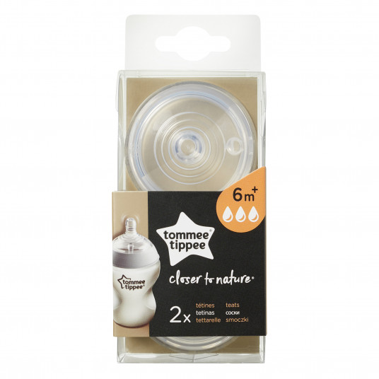 Tommee Tippee knupis, ātrs  Easi-Vent, 2gb., 42112451