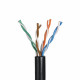 Q-LANTEC KIU5OUTS305Q tīkla kabelis 305 m Cat5e U/UTP (UTP) melns