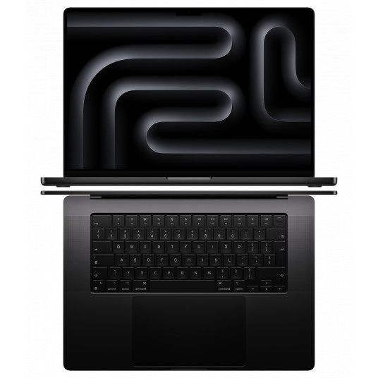 Klēpjdators MacBook Pro 16.2" Apple M3 Pro 12C CPU, 18GB RAM, 512 GB SSD, Space Black, INT, MRW13ZE/A