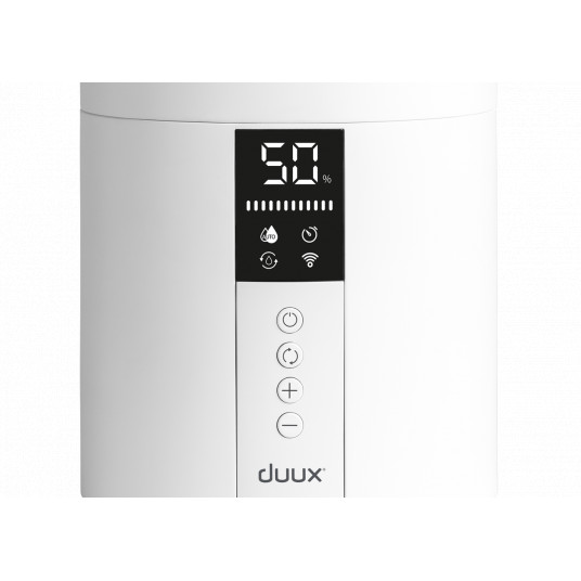 Duux Humidifier Gen 2 Beam Mini Smart 20 W, Water tank capacity 3 L, Suitable for rooms up to 30 m², Ultrasonic, Humidification capacity 300 ml/hr, White