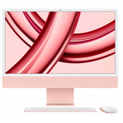 Galddators Apple iMac 24" 4.5K Retina Apple M3, 8C CPU, 10C GPU, 8GB RAM, 256GB SSD, Pink, MQRT3ZE/A