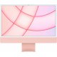 Galddators Apple iMac 24" Retina 4.5K, Apple M1, 8C CPU, 8C GPU, 8GB RAM, 256GB SSD, Pink, MGPM3ZE/A