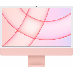 Galddators Apple iMac 24" Retina 4.5K, Apple M1, 8C CPU, 8C GPU, 8GB RAM, 256GB SSD, Pink, MGPM3ZE/A