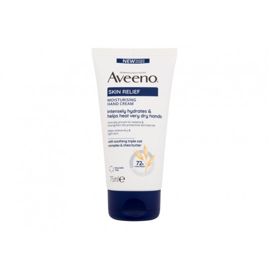 Roku krēms Aveeno Skin Relief mitrinošs roku krēms, 75ml