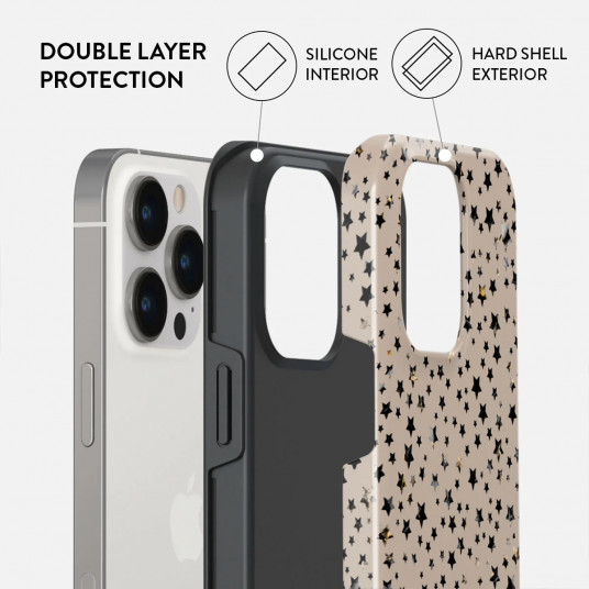 Vāciņš Burga iPhone 14 Pro Max Sparkling Tiara Tough
