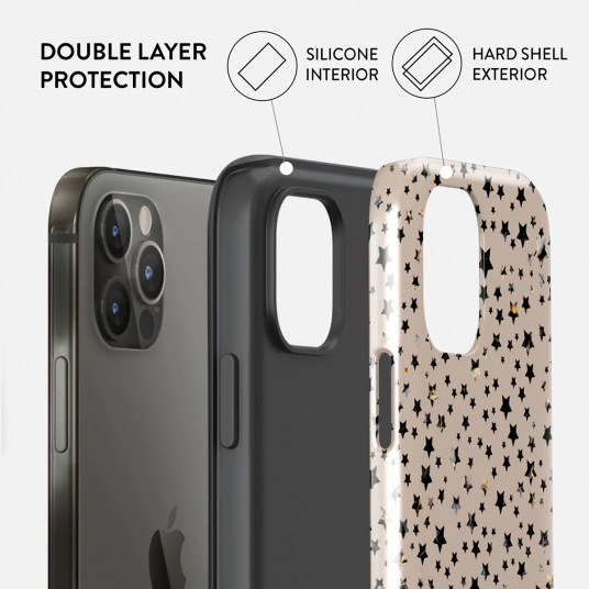 Vāciņš Burga iPhone 12 Pro Max Sparkling Tiara Tough