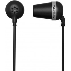 Koss Noise Isolating In-ear Headphones THEPLUGWL, Wireless, Black