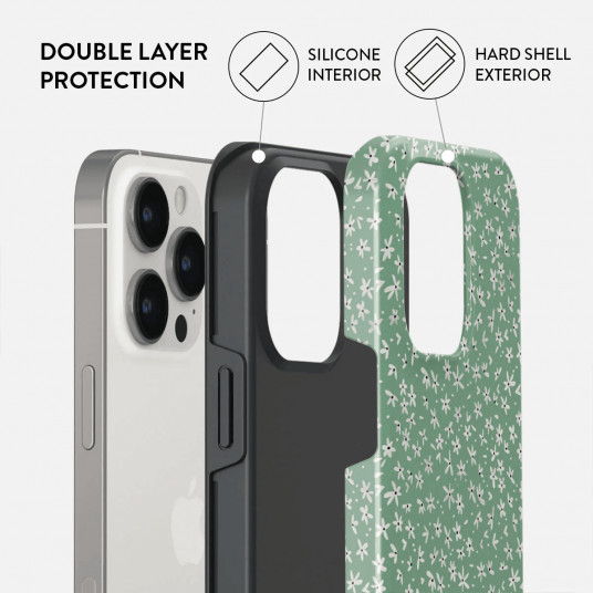 Korpuss Burga iPhone 13 Pro Lush Meadows Tough