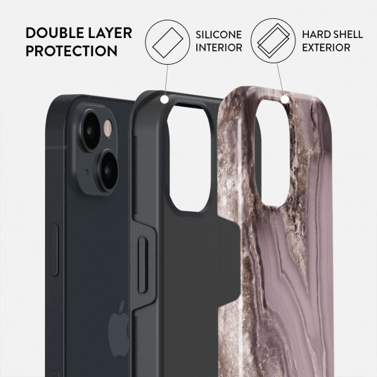 Vāciņš Burga iPhone 15 Golden Taupe Tough