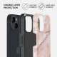 Vāciņš Burga iPhone 14 Morning Sunshine - Pastel Marble Tough