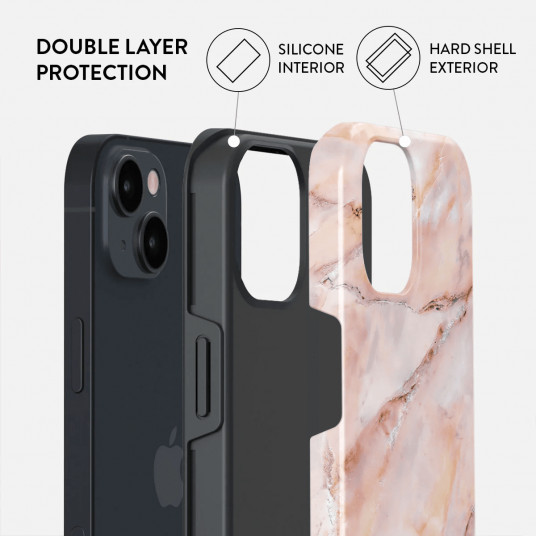 Vāciņš Burga iPhone 14 Morning Sunshine - Pastel Marble Tough