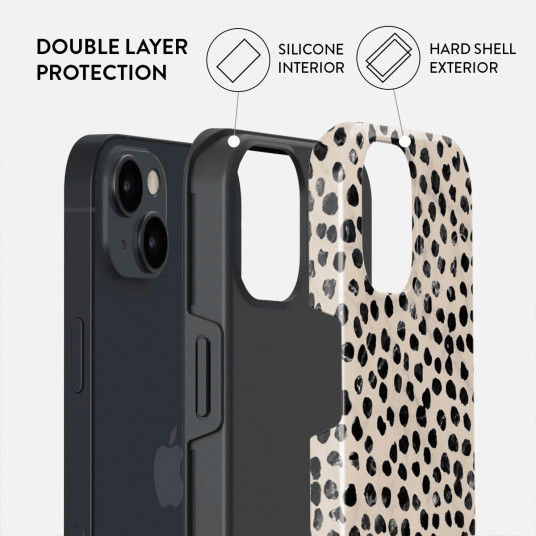 Vāciņš Burga iPhone 15 Plus Almond Latte Tough