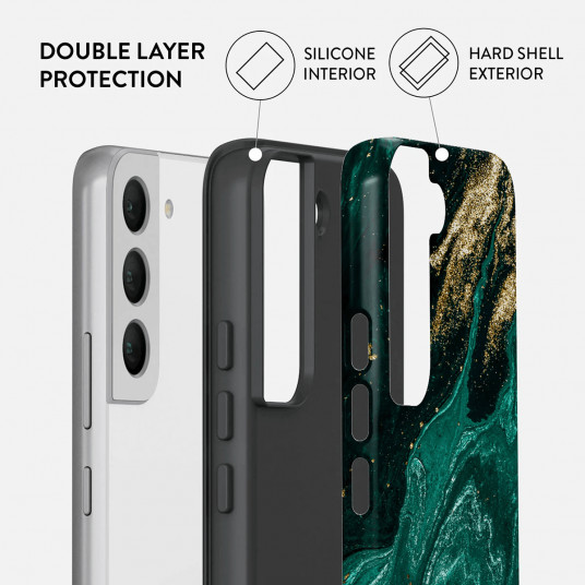 Vāciņš Burga Samsung Galaxy S22 5G Emerald Pool Tough