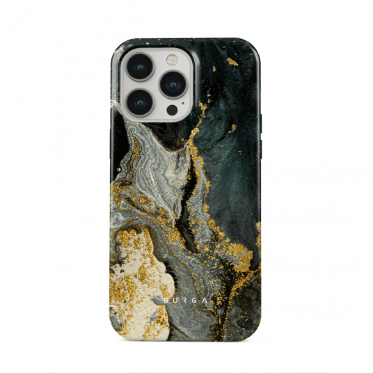 Vāciņš Burga iPhone 14 Pro Max Northern Lights - Marble Tough