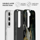 Vāciņš Burga Galaxy Note S22 5G Northern Lights - Marble Tough