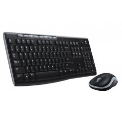 Klaviatūras un peles komplekts Logitech Bezvadu Desktop MK270, RU