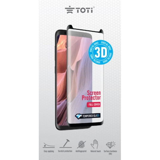 Aizsargstikls Toti Premium 3D iPhone 12 mini Black