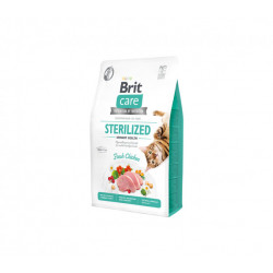 Brit Care Cat GF Sterilized Urinary Health sausā barība kaķiem 7 kg