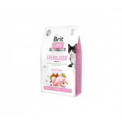 Sausā barība Brit Care Cat GF Sterilized Sensitive sm kaķiem 2 kg