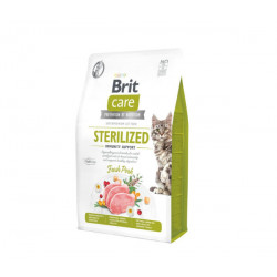 Sausā barība Brit Care Cat GF Sterilized Immunity Support sausā barība kaķiem 2 kg