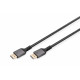 Digitus DisplayPort savienotāja kabelis 1.4 DB-340201-010-S melns, DP uz DP, 1 m