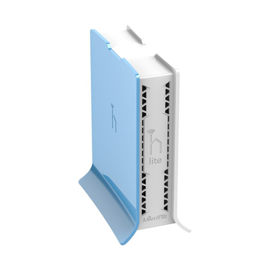 Bezvadu tīkla iekārta MikroTik HAP Lite RB941-2nD-TC maršrutētājs (rūteris) L4 32MB RAM 4xLAN, 2.4GHz 802.11b / g / n
