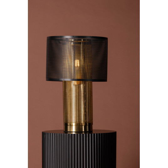 Galda lampa Gap - zelts/melns metāls