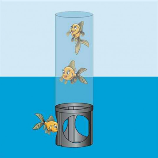 Ubbink zivju tornis, 100 cm, akrils