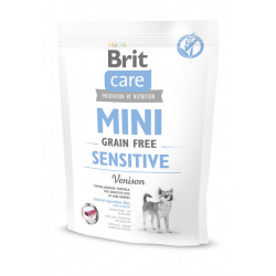Suņu barība Brit Care Mini Sensitive sausā barība mazo šķirņu suņiem 400 g