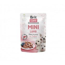 Brit Care Mini Conc. soma suņiem Kucēns Jēra fileja mērcē 85 g