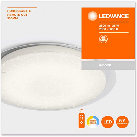 LED Ledvance ORBIS Sparkle 500 28 W 2800-6000 K