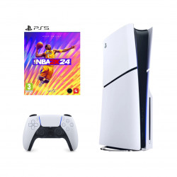 Spēļu konsole Sony Playstation 5 Slim (PS5) 1TB White + NBA 2K24 Kobe Bryant Edition PS5 DISK