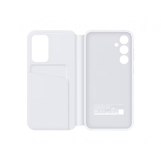 Vāciņš Samsung Galaxy S23 FE Smart View Wallet Case White