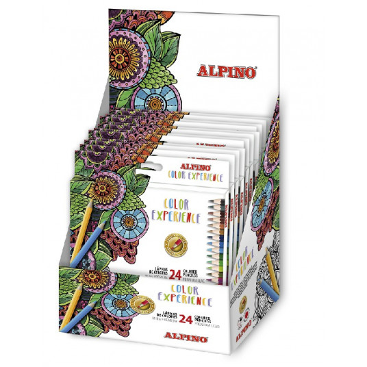 Krāsainie zīmuļi ALPINO Color experience 24sp