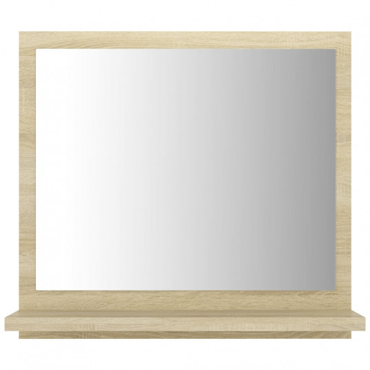 Vannasistabas spogulis, ozolkoka krāsā, 40x10,5x37 cm