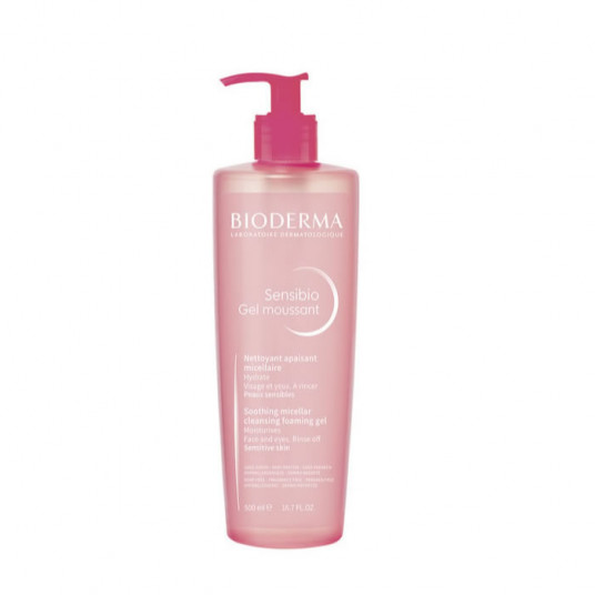 Bioderma Gel Sensibio Gel Moussant Nettoyant Apaisant Micellaire