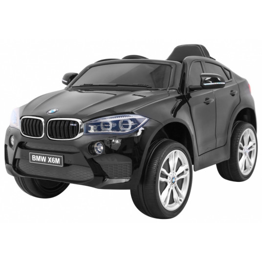 Elektroauto BMW X6M lakots, sarkans, melns