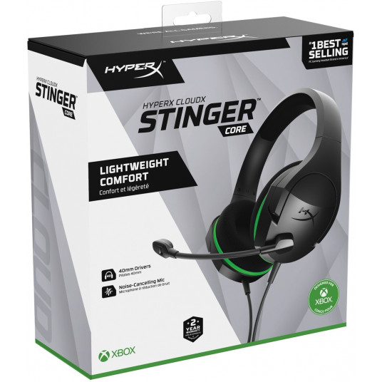 Austiņas HyperX Cloud Stinger Core Xbox Wired Black/Green