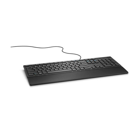 Dell tastatūra KB216 multivide, vadu, NORD, melna