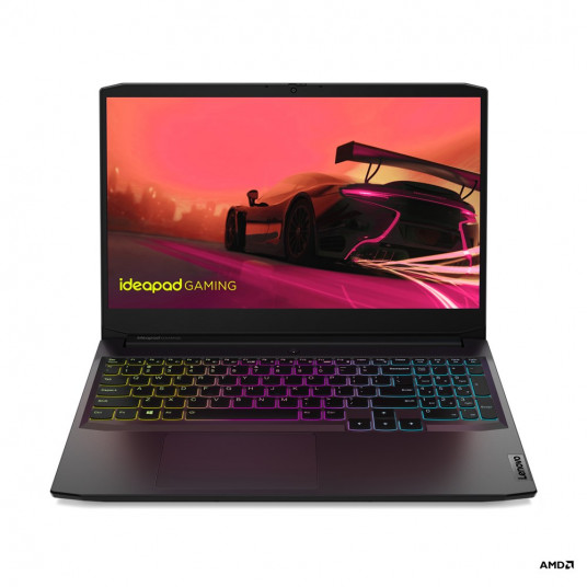 Portatīvais dators Lenovo IdeaPad Gaming 3 15ACH6 Ryzen 5 5500H 15,6" FHD IPS 300nits AG 144Hz 16GB DDR4 3200 SSD512 GeForce RTX 2050 4GB NoOS Shadow Black