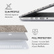 Datora futrālis Almond Latte Macbook case for Macbook Air 13 A1466 / A1369