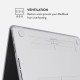 Datora futrālis Almond Latte Macbook case for Macbook Air 13 A1466 / A1369