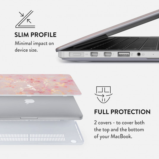 Datora futrālis Golden Cora Macbook case for MacBook Pro 16'' | A2485/A2780