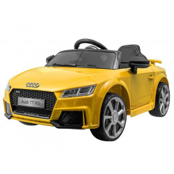 Elektromobīlis Audi TT RS remote control - dzeltens