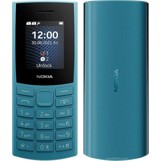 Telefons Nokia 105 (2023) Dual SIM TA-1557 Cyan