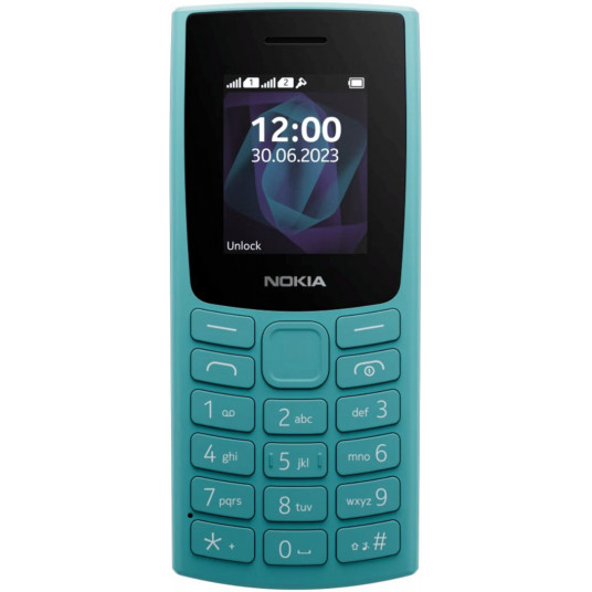 Telefons Nokia 105 (2023) Dual SIM TA-1557 Cyan