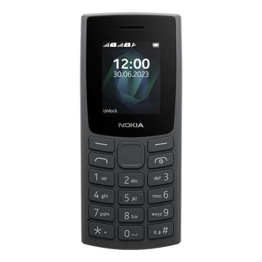 Mobilais telefons Nokia 105 (2023) Dual SIM TA-1557 Charcoal