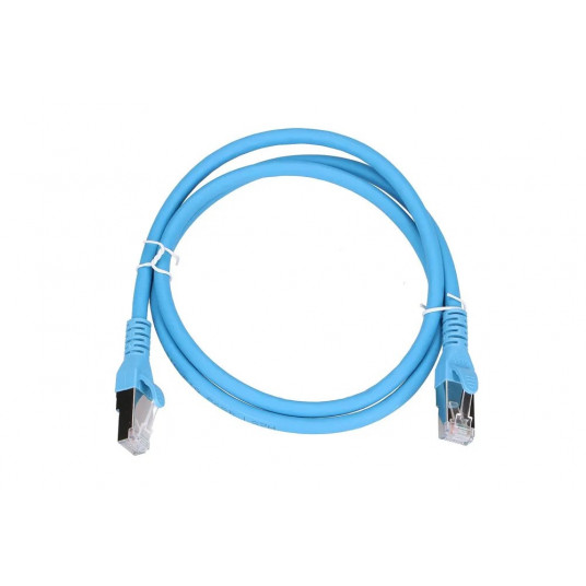 Extralink EX.6556 tīkla kabelis, zils 1 m Cat6a SF/UTP (S-FTP)